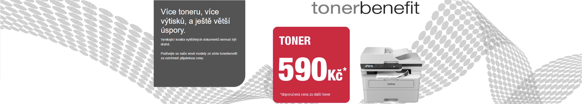 Brother TonerBenefit – více toneru a větší úspory