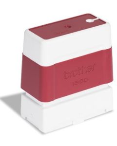 Brother PR1850R – červené tělo razítka 18 × 50 mm