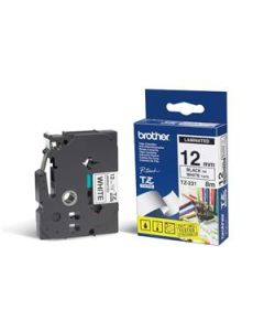 Brother TZe-231 – černý tisk na bílém podkladu, 12 mm