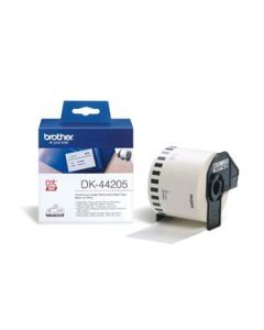 Brother - DK 44205 (papírová role bílá 62mm x 30,48m) - snadno odstranitelná