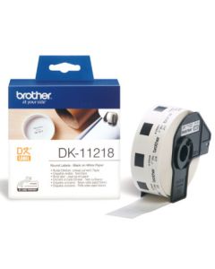 Brother - DK 11218 (papírové / kulaté, průměr 24 mm - 1000 ks)