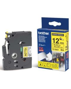 Brother TZe-S631 – páska se silným lepidlem, 12 mm