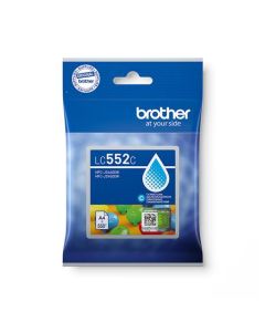 Brother LC552C – azurová inkoustová kazeta