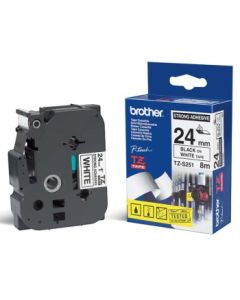 Brother TZe-S251 – páska se silným lepidlem, 24 mm
