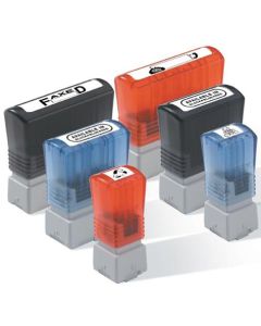 Brother PR1212R – červené tělo razítka 12 × 12 mm