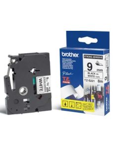 Brother TZe-S221 – páska se silným lepidlem, 9 mm